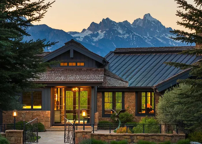Ferienhaus Abode At Teton Crest Views Luxury Estate *