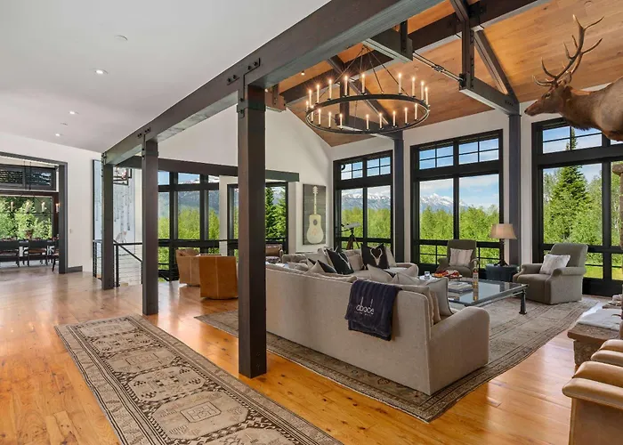 Abode At Teton Crest Views Luxury Estate *