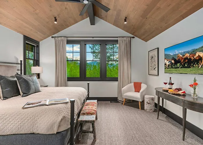 Abode At Teton Crest Views Luxury Estate Ferienhaus