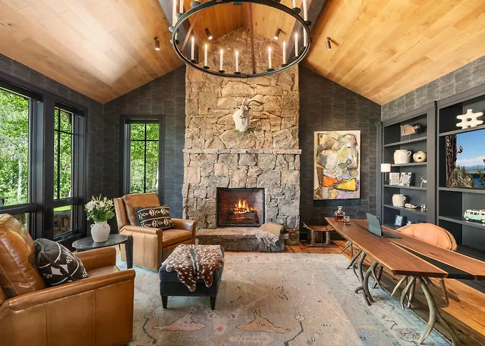 Ferienhaus Abode At Teton Crest Views Luxury Estate *