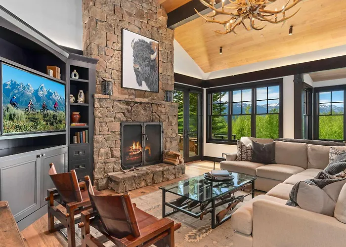 Ferienhaus Abode At Teton Crest Views Luxury Estate