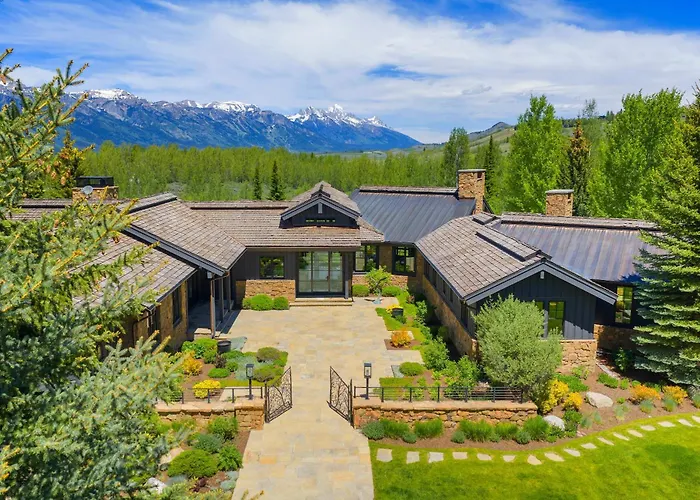 Ferienhaus Abode At Teton Crest Views Luxury Estate *