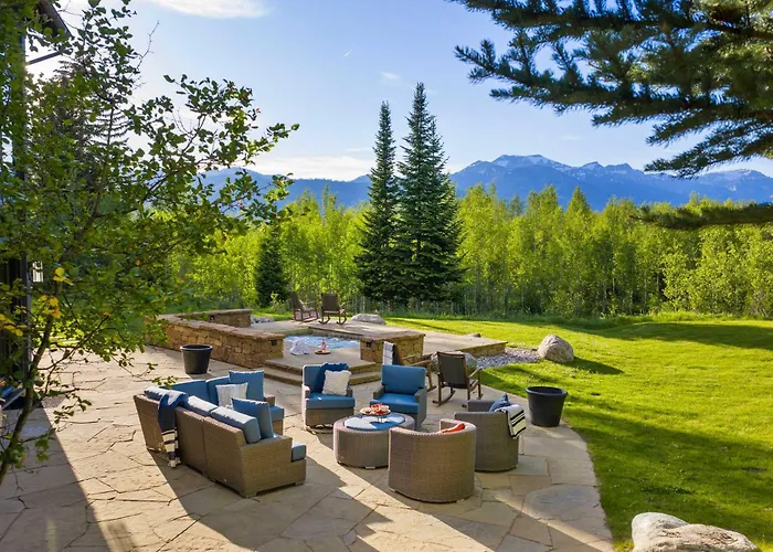 Abode At Teton Crest Views Luxury Estate Ferienhaus *