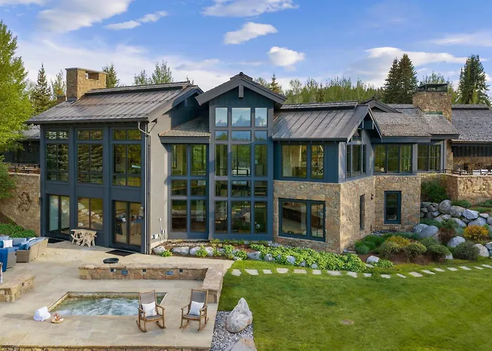 Abode At Teton Crest Views Luxury Estate Ferienhaus