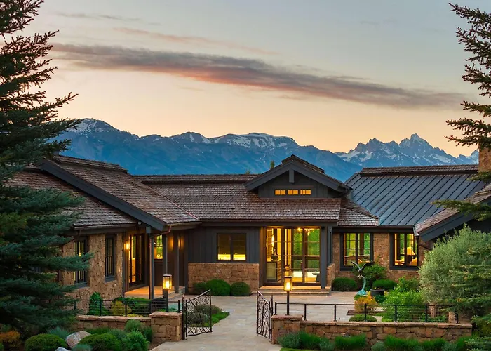 Abode At Teton Crest Views Luxury Estate Ferienhaus